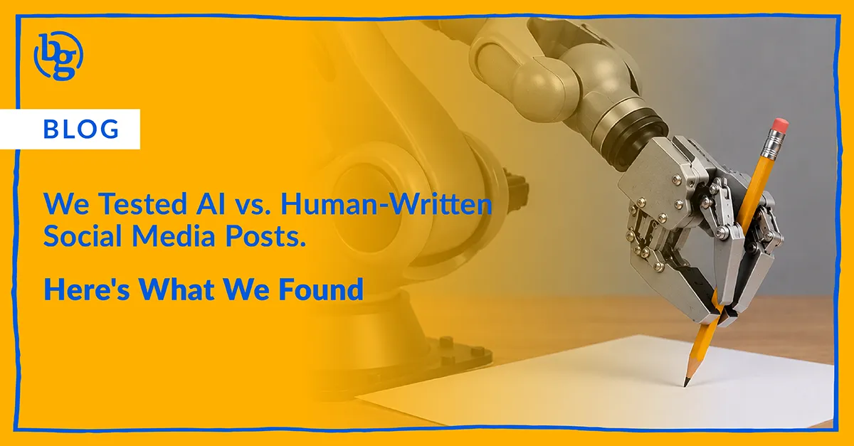 We Tested AI vs. Human-Written Social Media Posts. Here's What We Found.